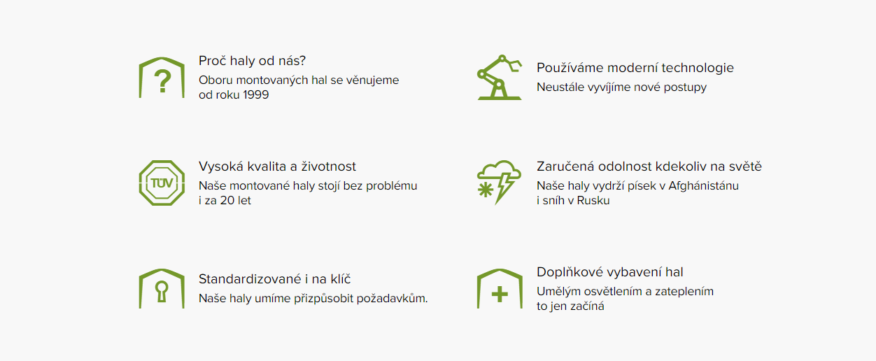 POLAK CZ - výrobce montovaných hal a stanů