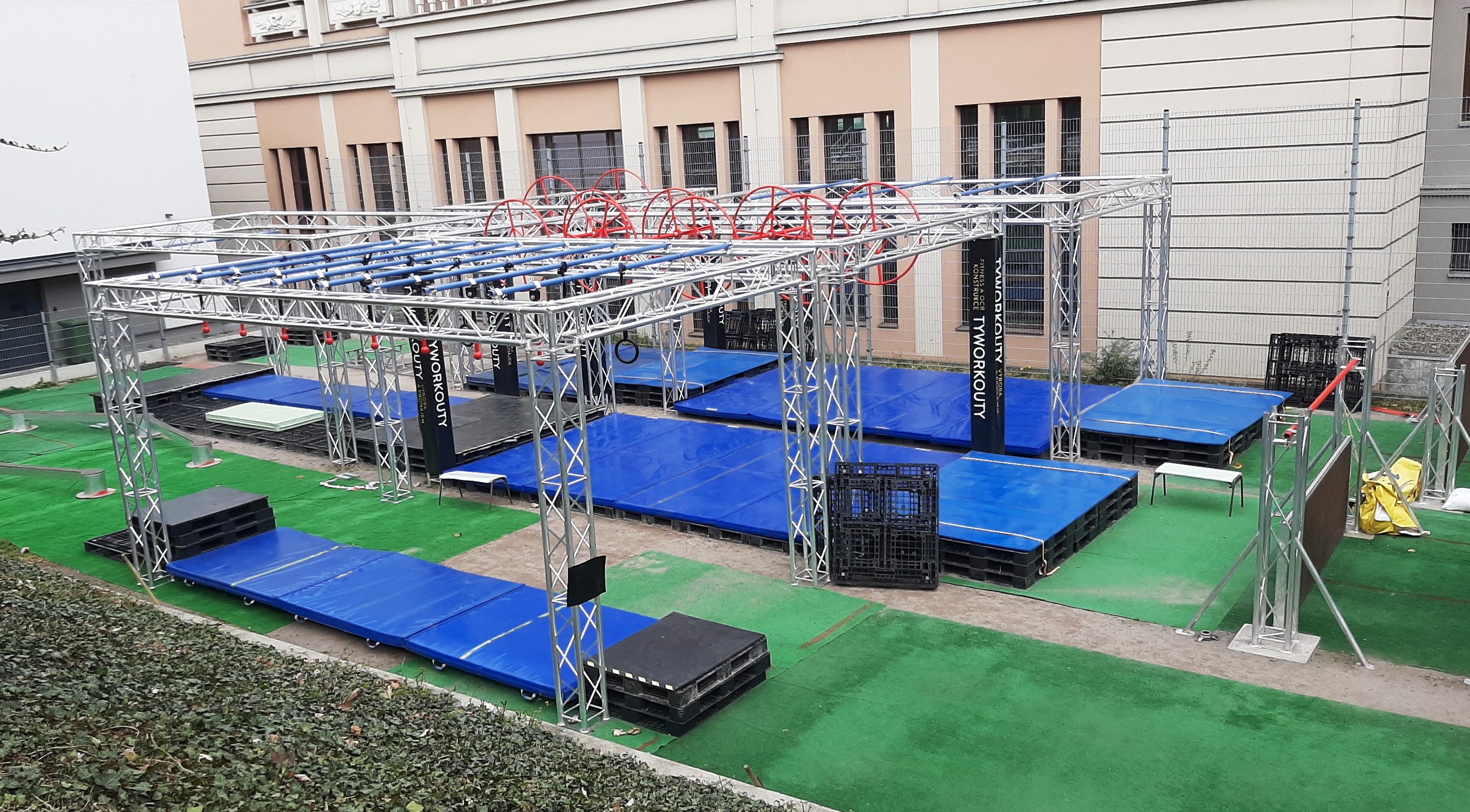 Workoutové hřiště Dukla Praha