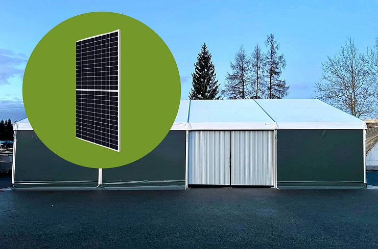 Solární panely na plachtových halách – možnosti a výhody