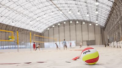Halle für Beach-Volleyball E.ON Beach Arena, České Budějovice