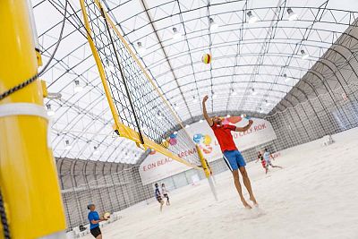 Beach volleyball hall of E.ON Beach Arena, České Budějovice