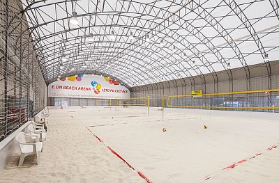 Halle für Beach-Volleyball E.ON Beach Arena, České Budějovice