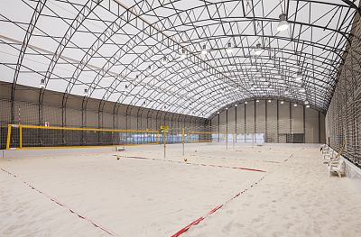 Halle für Beach-Volleyball E.ON Beach Arena, České Budějovice