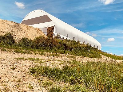 Landwirtschaftliche Hallen