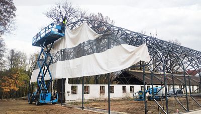 Sedlák Otakar Landwirtschaftliche Halle, Borová