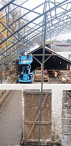 Sedlák Otakar Landwirtschaftliche Halle, Borová