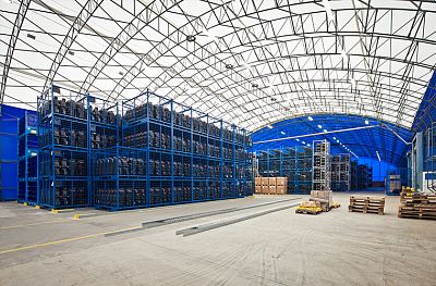 Storage halls of INERGY Automotive Systems Slovakia s.r.o., Lozorno, SK